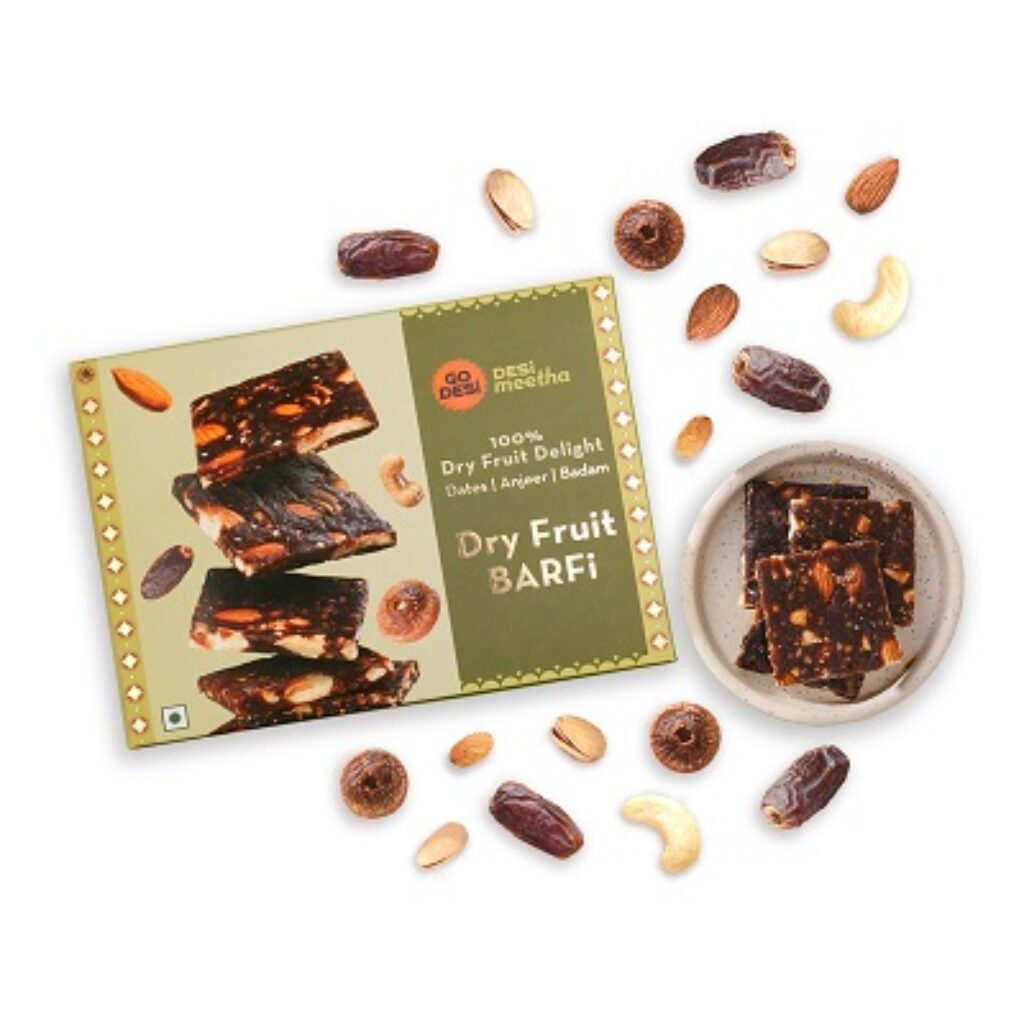 GO DESi Dry Fruits Barfi | 200 grams burfi