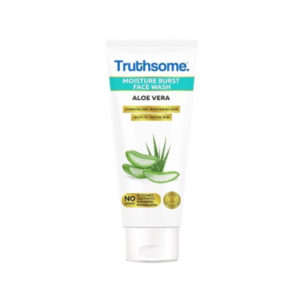 Truthsome Moisture Burst Wash - For Dry Skin, No Silicones, Sulphates, Parabens,