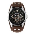 Fossil Chronograph Black Dial Men's Watch-CH2891