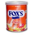 Fox'S Crystal Clear Fruits Flavored Candy Tin, 180g Pack of 2