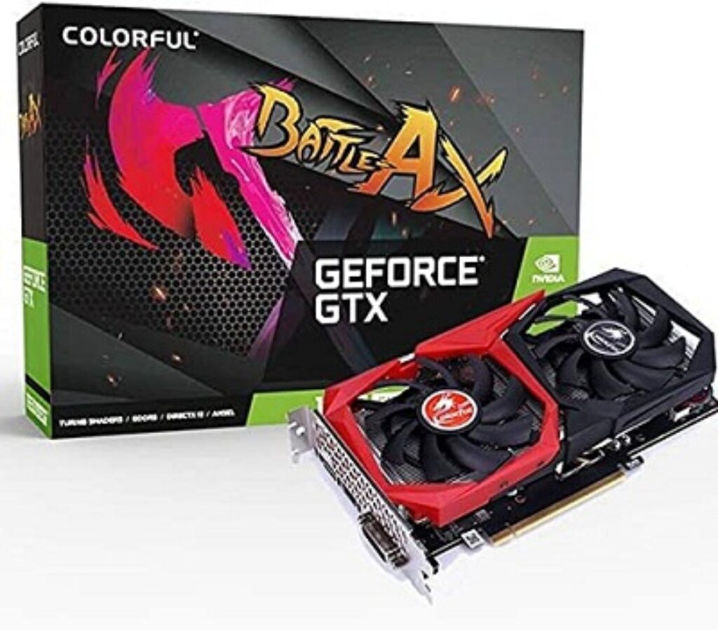 Colorful NVIDIA GeForce GTX 1650 NB 4GD6-V GDDR6 Graphics Card