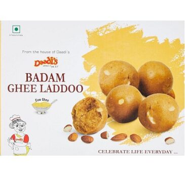 Daadis_ARIPL Badam/Almond Ghee Laddoo made of Ghee, 200 gram