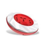 Goldmedal 240V Twister 2-Pin 5M Cable Extension Cords (White And Red)