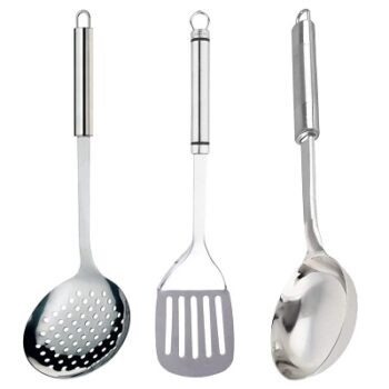 Kuber Industries Multiuses Serving & Cooking Stainless Steel Kitchen Tool