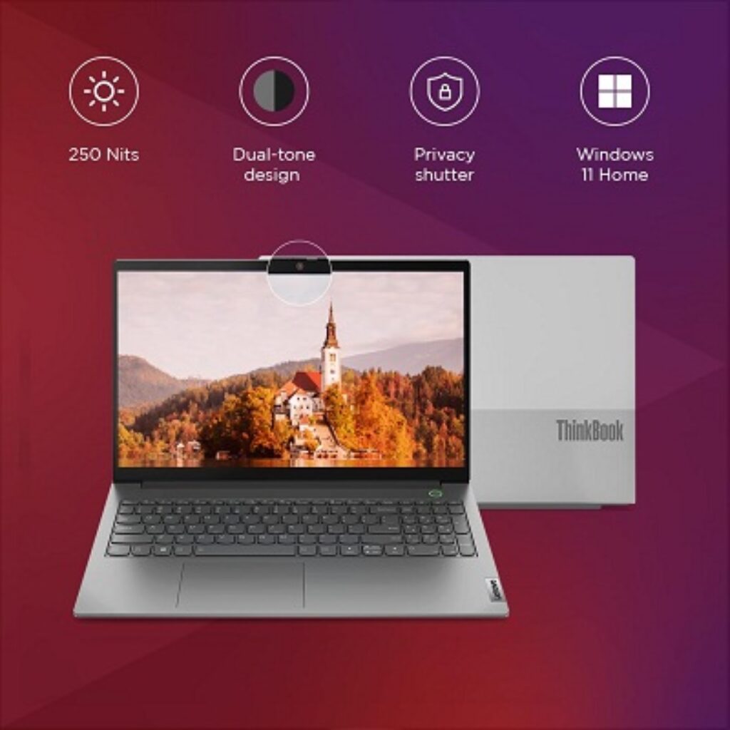 Lenovo ThinkBook 15 G5 AMD Ryzen 7 7730U 15.6" FHD Antiglare 250 Nits Thin and Light Laptop