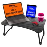 Gizga Essentials Foldable Laptop and Study Table for Student and Kids with Cup