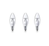 PHILIPS E14 Clear Candle 400-Lumen Decorative Wall Lights