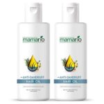 Mamario Anti-Dandruff hair oil Growth Oil Hair Oil (300 ml) Pack of -2