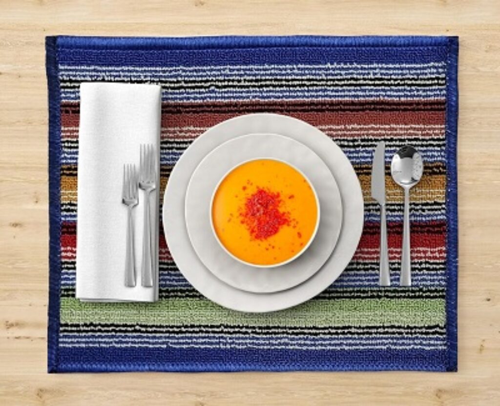 Status Contract Amaze Place mat Pack of 2 (Gray)