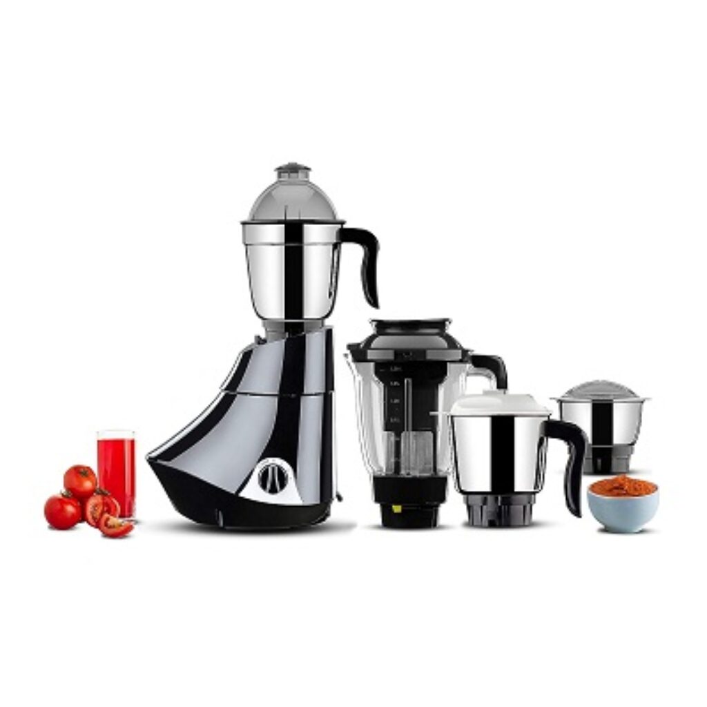 Butterfly Smart Mixer Grinder, 750W, 4 Jars (Grey)