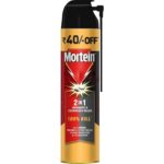 Mortein 600 ml - 2 in 1 Mosquito Killer & Cockroach Killer Spray