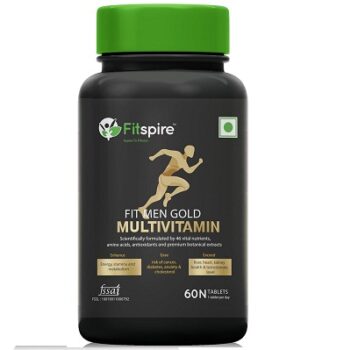 Fitspire Men Multivitamin with Grape seed extract, Vitamin