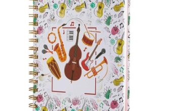 Amazon Brand - Solimo Magical Melody Wirebound Notebook