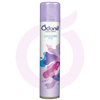 Odonil Room Air Freshener Spray, Lavender Mist - 550ml | Nature inspired fragrance for Home & Office