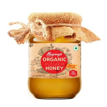 Bagrry's Organic Honey, Wild Raw & Natural 500gm