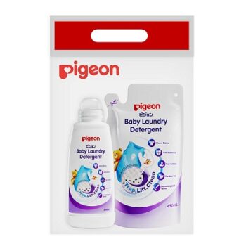 Pigeon Baby Laundry Liquid Detergent, Food Grade, Combo Pack 950ml