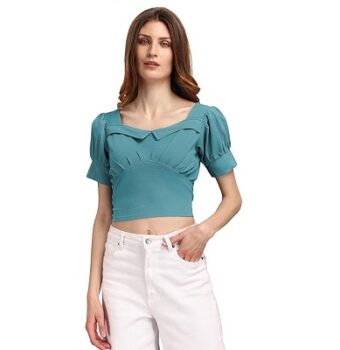 PURVAJA Women’s Slim Fit Top(sara-184-190)