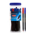 Reynolds AEROSLIM BP 25 CT JAR - 15 BLUE, 5 BLACK & 5 RED | Ball Point Pen Set