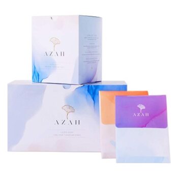 AZAH Sanitary Pads for Women (Pack of 12 XL) 100% Organic Sanitary Pads
