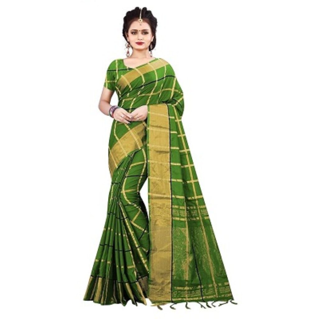 OM SAI LATEST CREATION Lifestyle Women's Cotton Saree