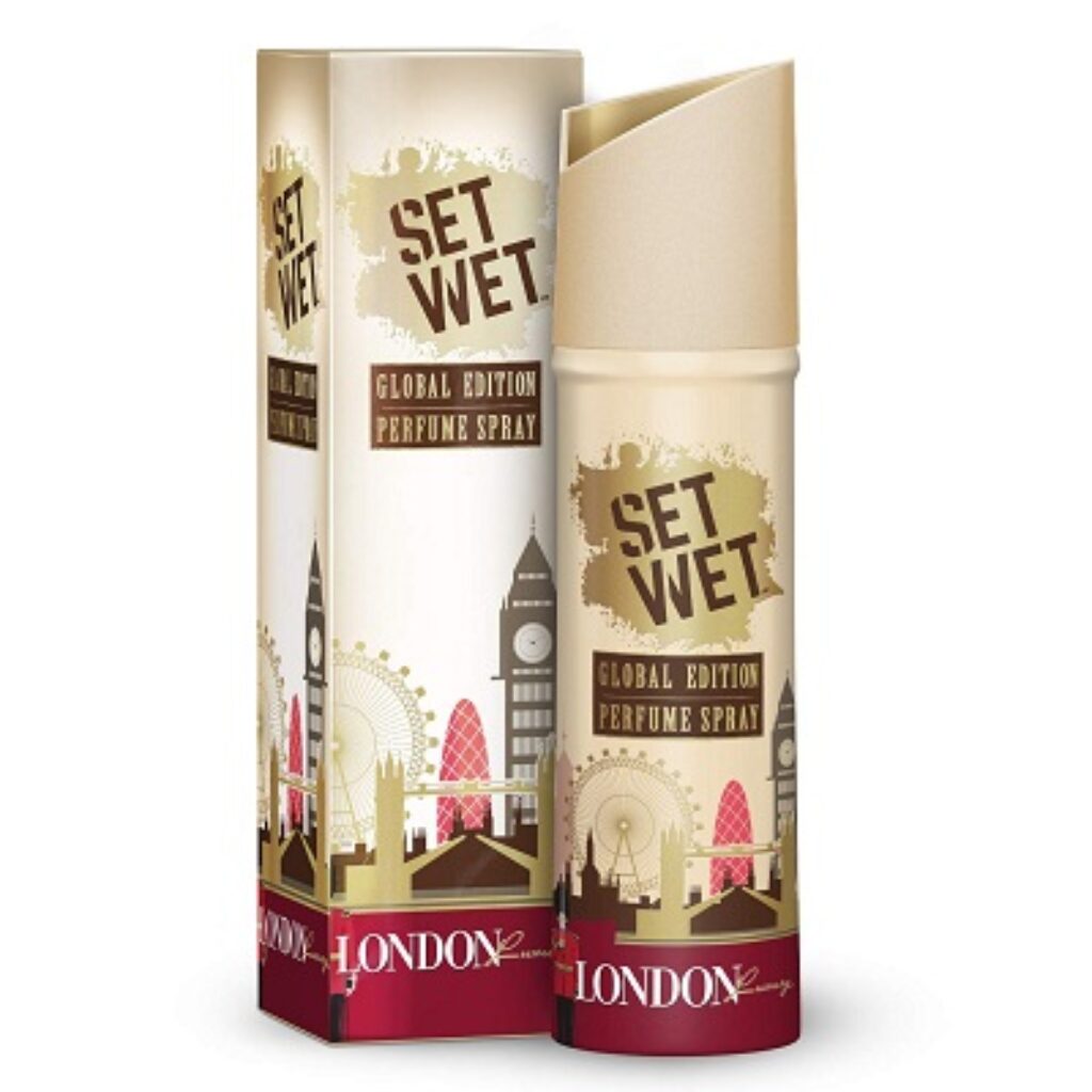 Set Wet Global Edition London Luxury, 120 ml