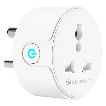 Zebronics ZEB-SP110, Smart Wi-Fi Plug Compatible