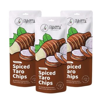 Flyberry Gourmet Spiced Taro Chips