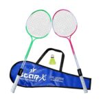 Starx Double Shaft with Double Wiring Aluminium 1 Pair Badminton Racket