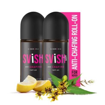 Svish On The Go Anti-Chafing Roll On for Women