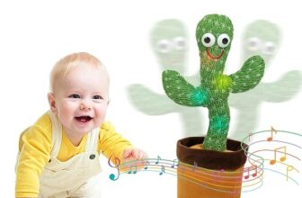 Toypoint Dancing Cactus Talking Toy, Musical Puppet, Wriggle & Singing