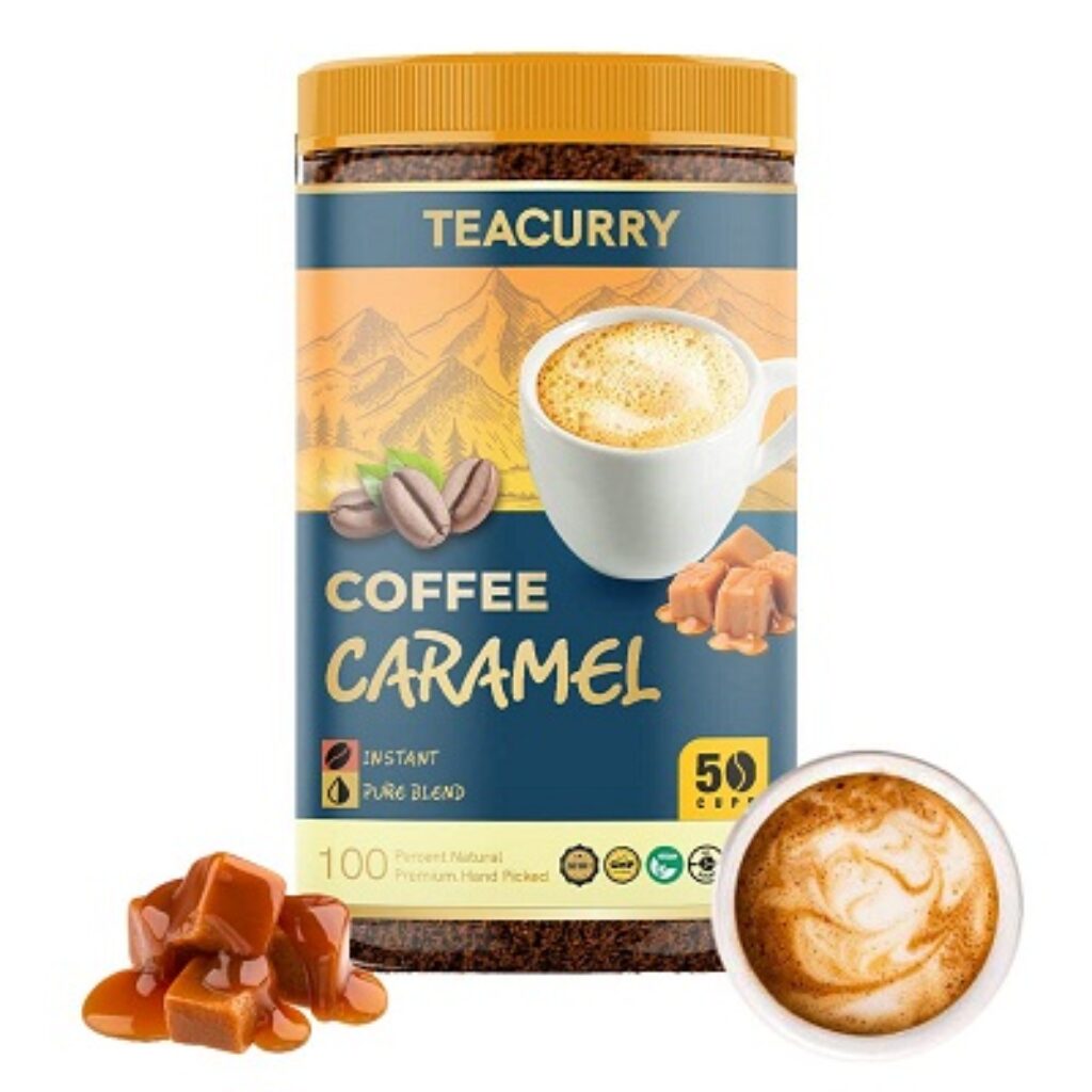 Teacurry Pure Caramel Instant Coffee Powder