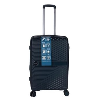 F Gear STV PP02 28" Dark Blue Check-in Suitcase (4051)