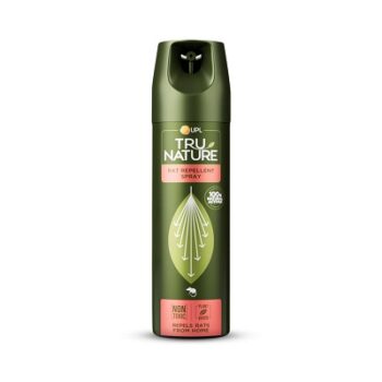 Tru Nature Rat Repellent Spray, 1 Can, Non-toxic, Powerful Action Powered by Nature