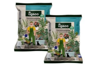 Ugaoo Organic Vermicompost Fertilizer for Plants & Home Gardening - 10 Kg