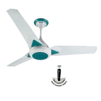USHA Onio UpsilonPlus 1200MM BLDC 5 Star Energy Efflicient, Dust & Oil Resistant Ceiling Fan with Remote (White) Pack of 1