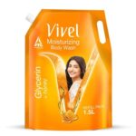 Vivel Exfoliating Body Wash, Glycerin & Honey, Moisturising Shower Gel