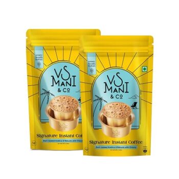 VS Mani & Co Signature Instant Coffee - Strong, Flavourful Coffee Powder