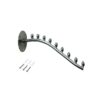 Q1 Beads Stainless Steel Wall Mount Hook Hanger for Hanging Clothe