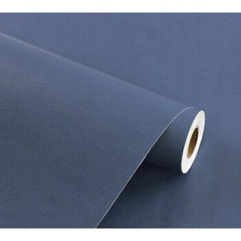 Amazon Brand - Solimo Self Adhesive Stick Waterproof Solid Blue Wallpaper PVC Vinyl