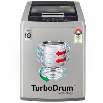 LG 8 Kg 5 Star Inverter TurboDrum Fully Automatic Top Loading Washing Machine
