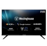 Westinghouse 108 cm (43 inches) 4K Ultra HD Certified Android LED TV WH43UD10 (Black)