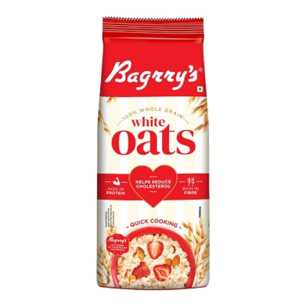 Bagrry's White Oats 2kg | Natural Whole Grain