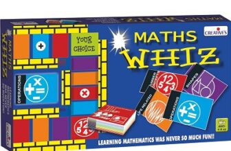 Creative Educational Aids P. Ltd. Maths Whiz Games (Multicolor)
