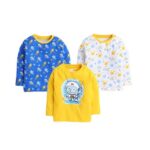 BUMZEE Boys Full Sleeves T-Shirt Pack of 3