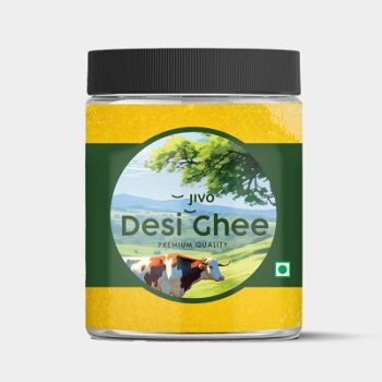 Jivo Pure Desi Cow Ghee | Pure for Improved Immunity & Heart Health- (1 KG)- (Pack of 1)