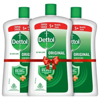 Dettol Liquid Handwash Bottle - Original Hand Wash- 900ml (Pack of 3)