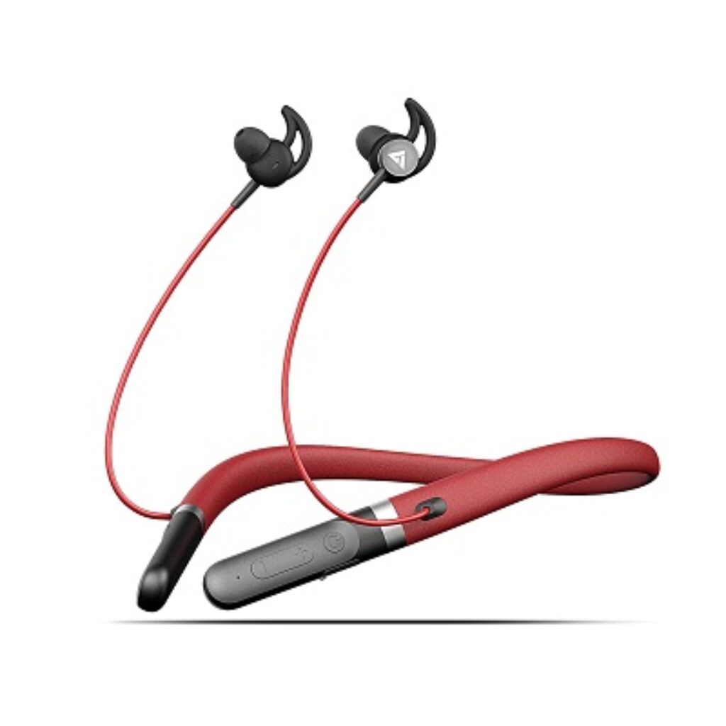 Boult Audio ZCharge Bluetooth Earphones with 40H Playtime, Dual Pairing Neckband