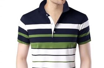 EYEBOGLER Men's Striped Regular fit T-Shirt
