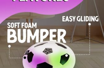 Gooyo GY3222 Floating Hover Football with Colorful Flash Light Effect