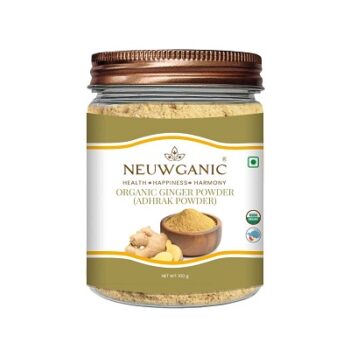 Neuwganic - Organic Ginger Powder | Pure & Natural Adrak Powder